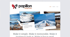 Desktop Screenshot of papillonmediaworks.com